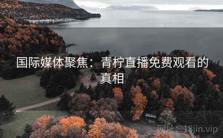 国际媒体聚焦：青柠直播免费观看的真相